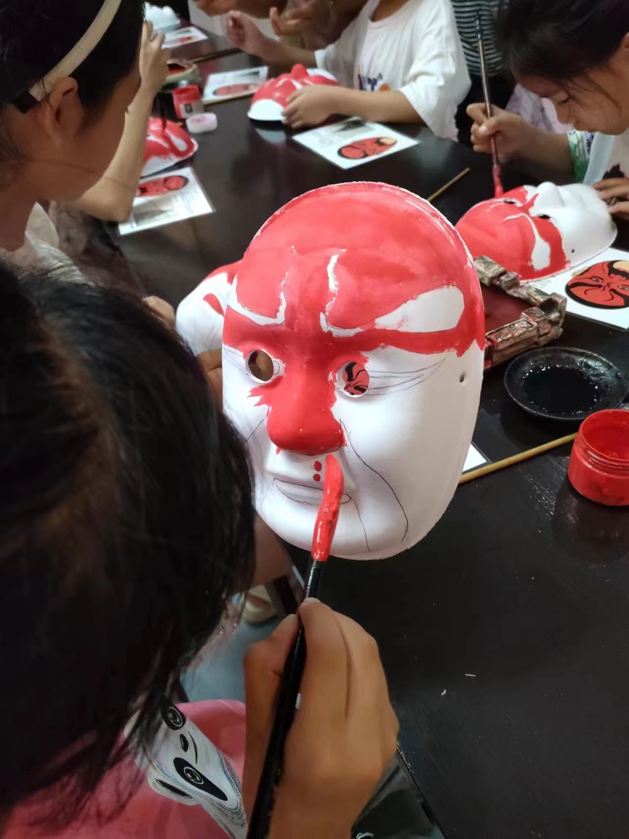 平遥百川通研学--脸谱